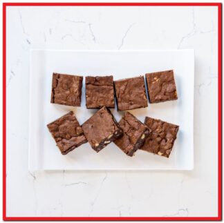 OUTRAGEOUS BROWNIES WITH NUTS (9x13 pans)